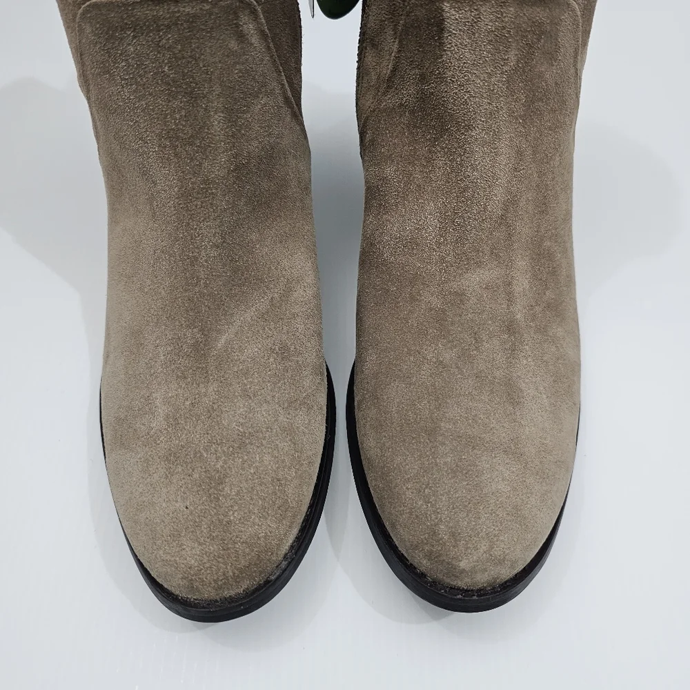 Paul Green Nicole Ankle Boot Womens UK 6.5 US 9 Brown Suede Neutral Fall NEW